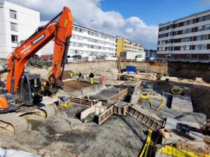 Residential construction in Rovaniemi