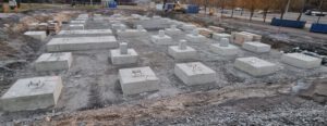 SSAB Fire station pillar girders1
